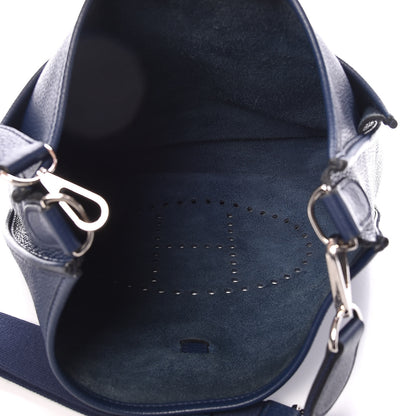 Hermes Taurillon Clemence Evelyne III GM Bleu Saphir 5 of 13