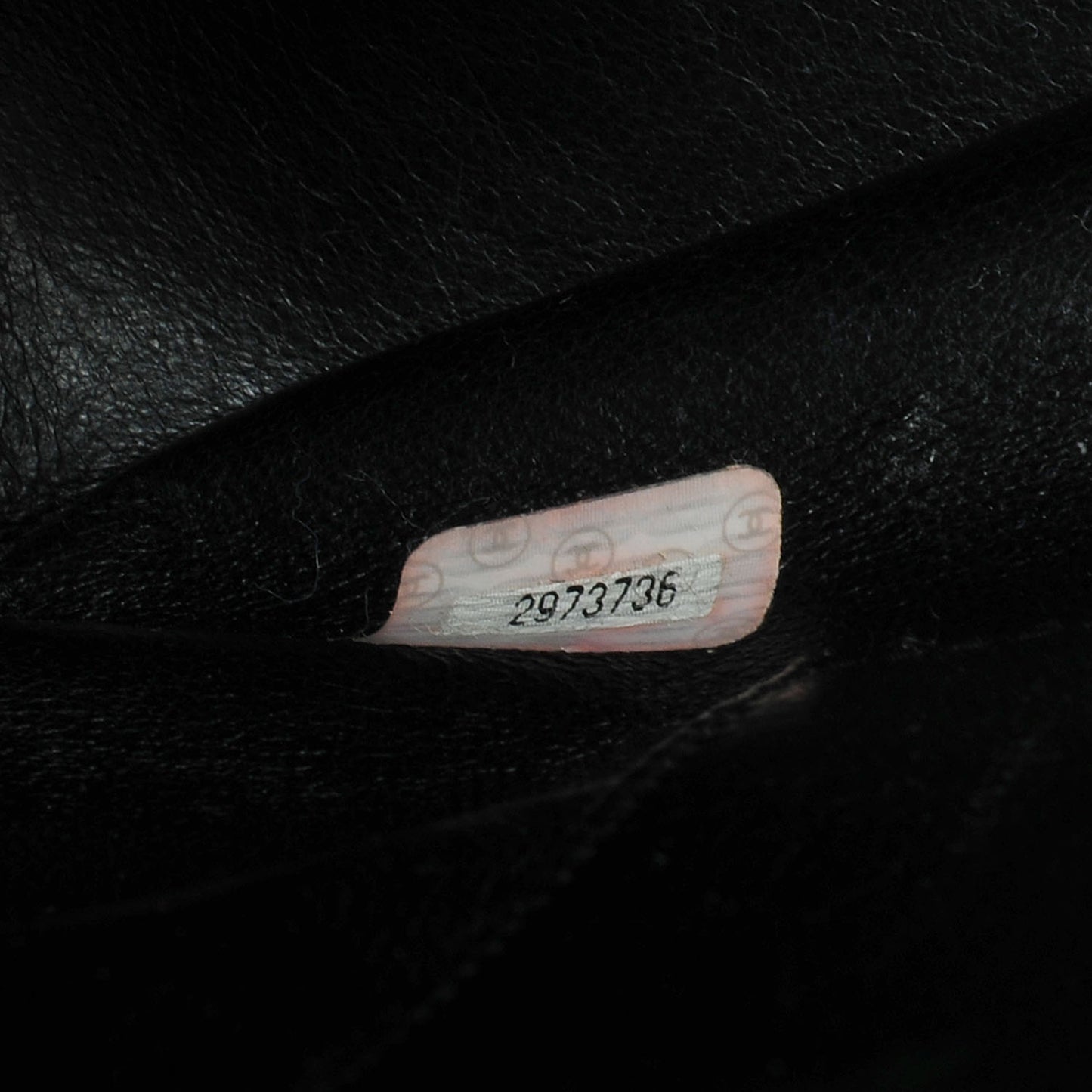 Lambskin Quilted Shoulder Bag Black