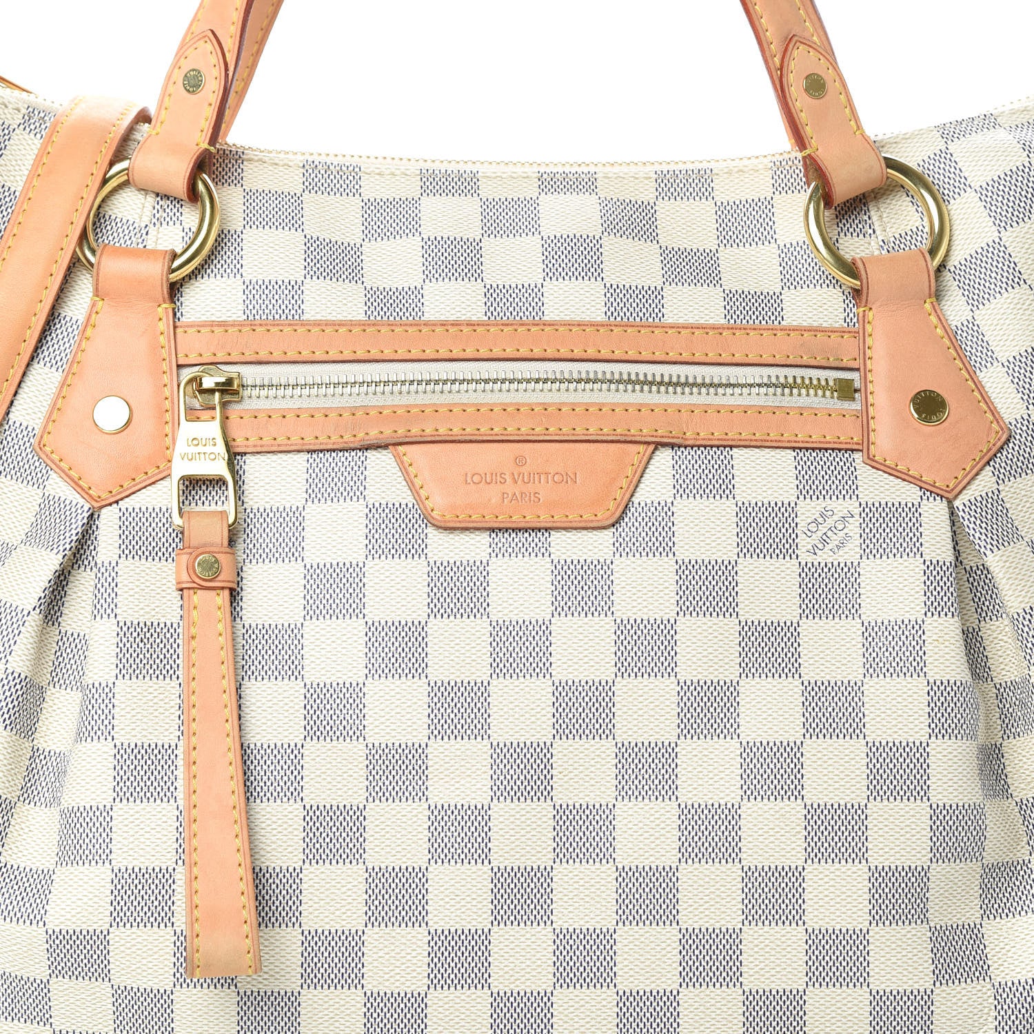 Louis Vuitton Damier Azur Evora MM 7 of 12