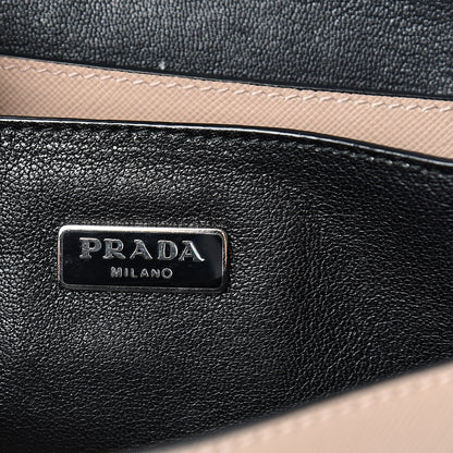 Prada Saffiano Lux Sound Shoulder Bag Cipria 5 of 10