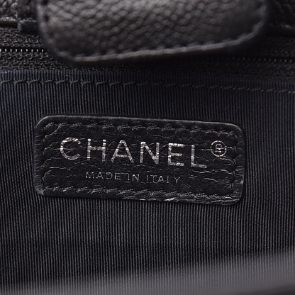 Chanel Calfskin Cerf Executive Shopper Tote Black 6 of 21