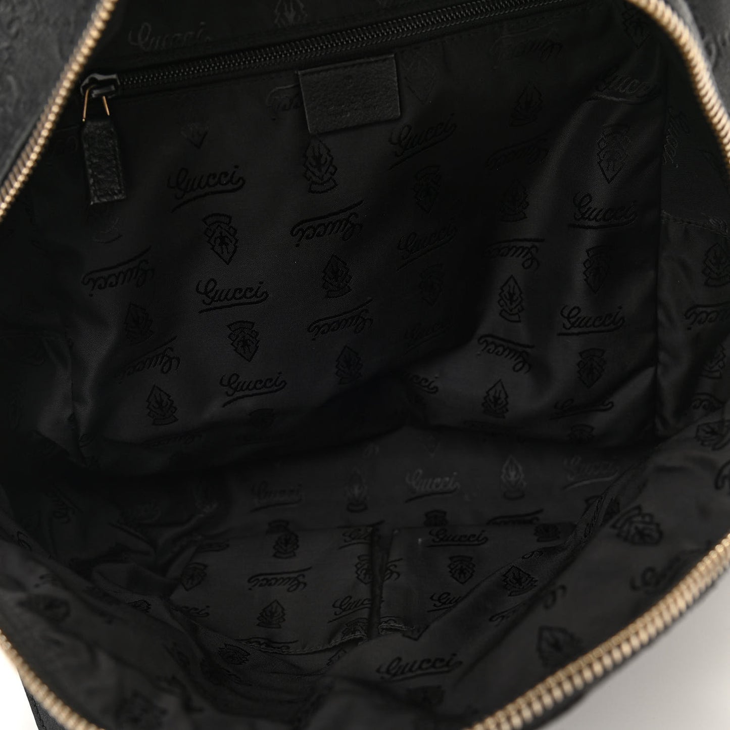 Guccissima Medium Classic Backpack Black