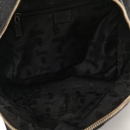 Gucci Guccissima Medium Classic Backpack Black 4 of 10