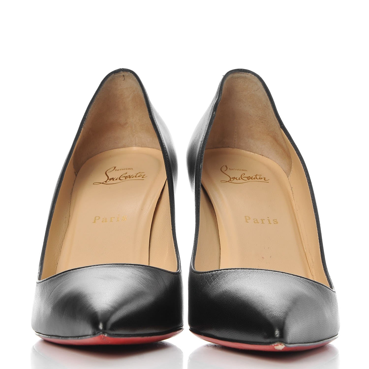 Christian Louboutin Kid Pigalle 85 Pumps 40 Black 2 of 13