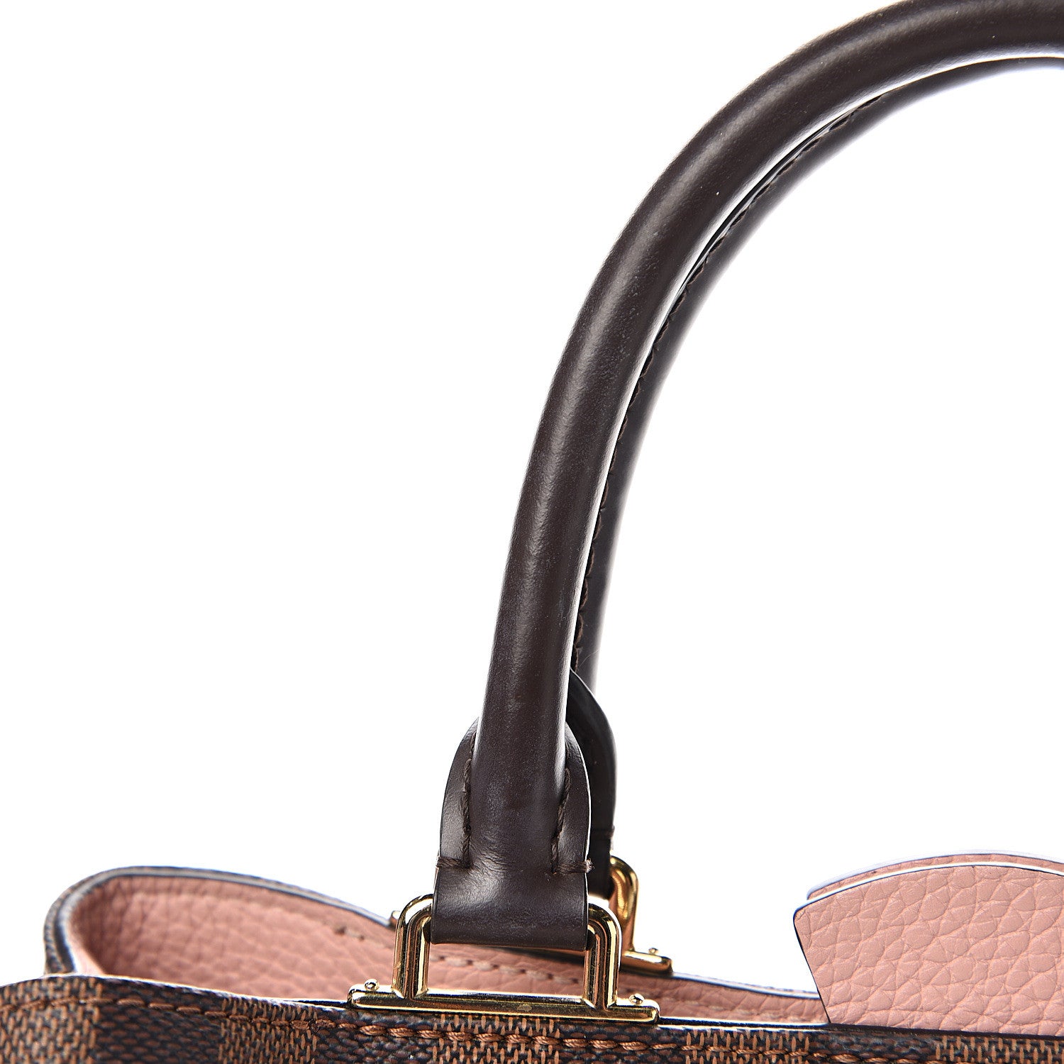 Louis Vuitton Damier Ebene Cuir Taurillon Brittany Magnolia 9 of 14