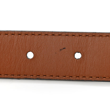 Louis Vuitton Monogram 25mm Dauphine Reversible Belt 85/34 Tan 7 of 11