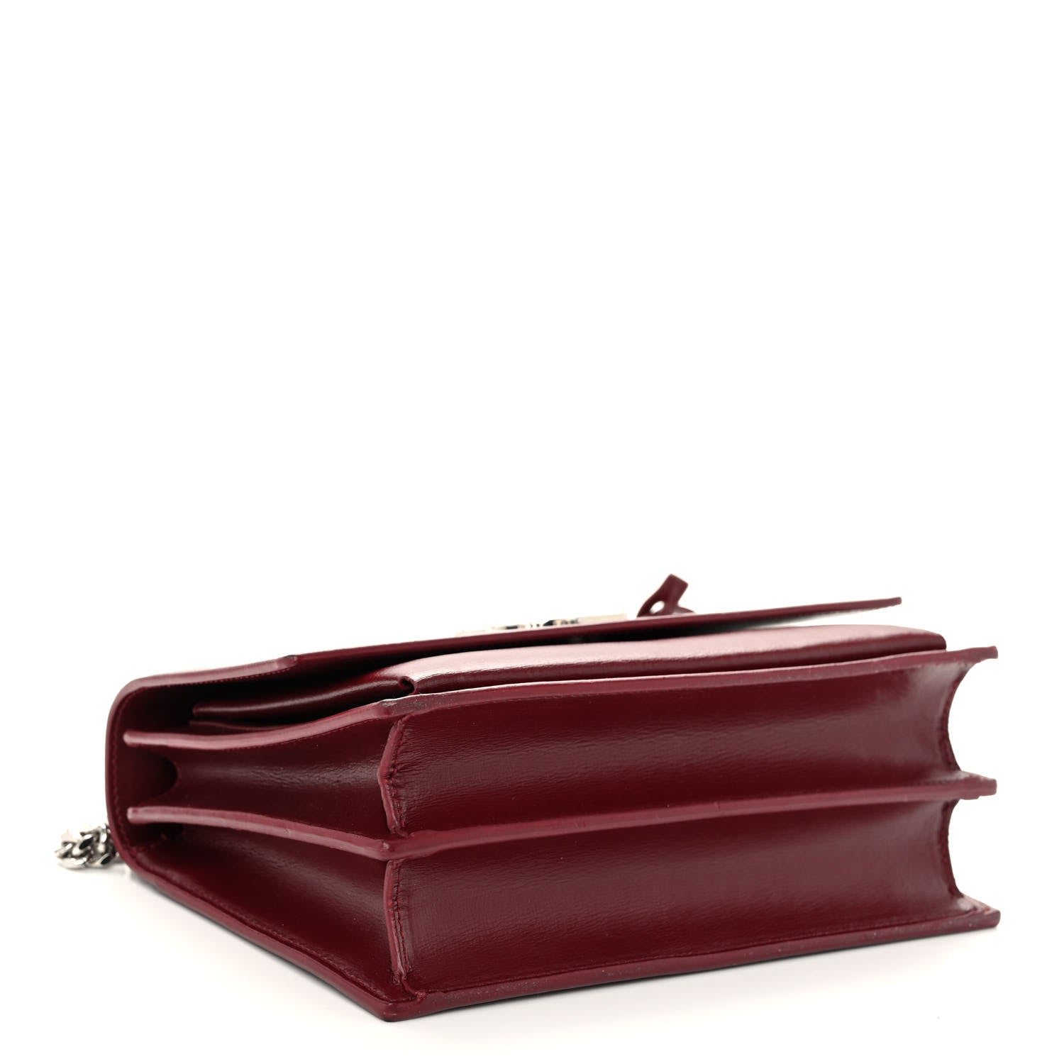 Saint Laurent Calfskin Medium Monogram Sunset Pallisandre 4 of 9
