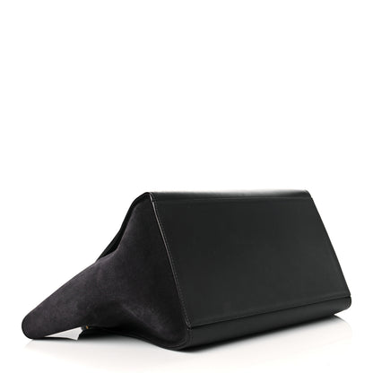 Celine Smooth Calfskin Suede Small Trapeze Grey 4 of 12