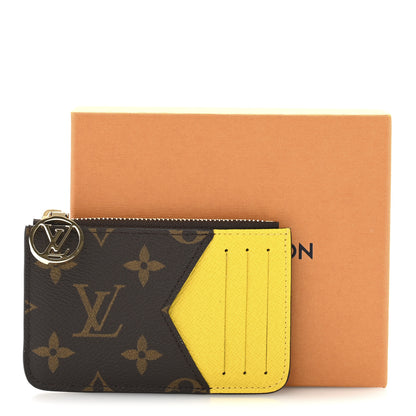 Louis Vuitton Monogram Zipped Romy Card Holder Yellow 8 of 8