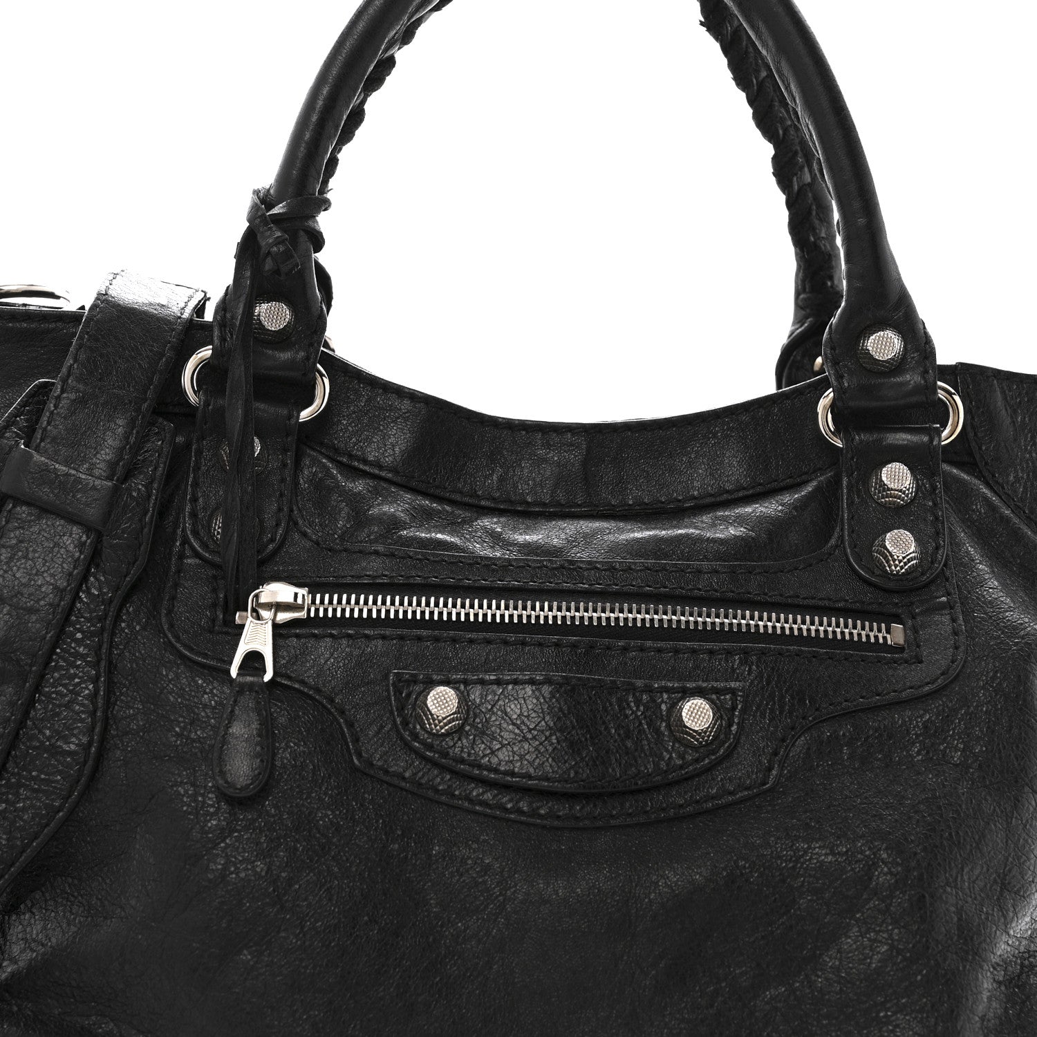 Balenciaga Agneau Giant 12 Silver Hardware Velo Black 9 of 17