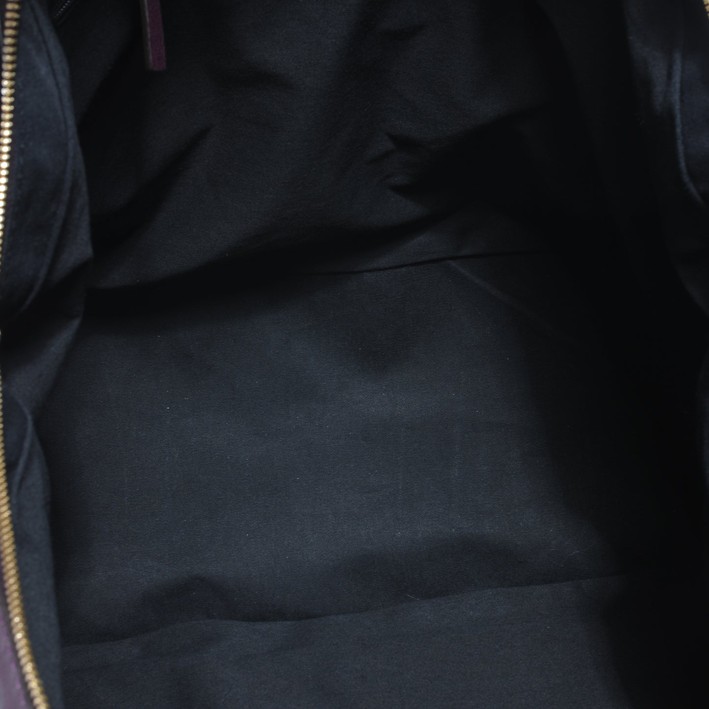 Leather Large Nightingale Purple