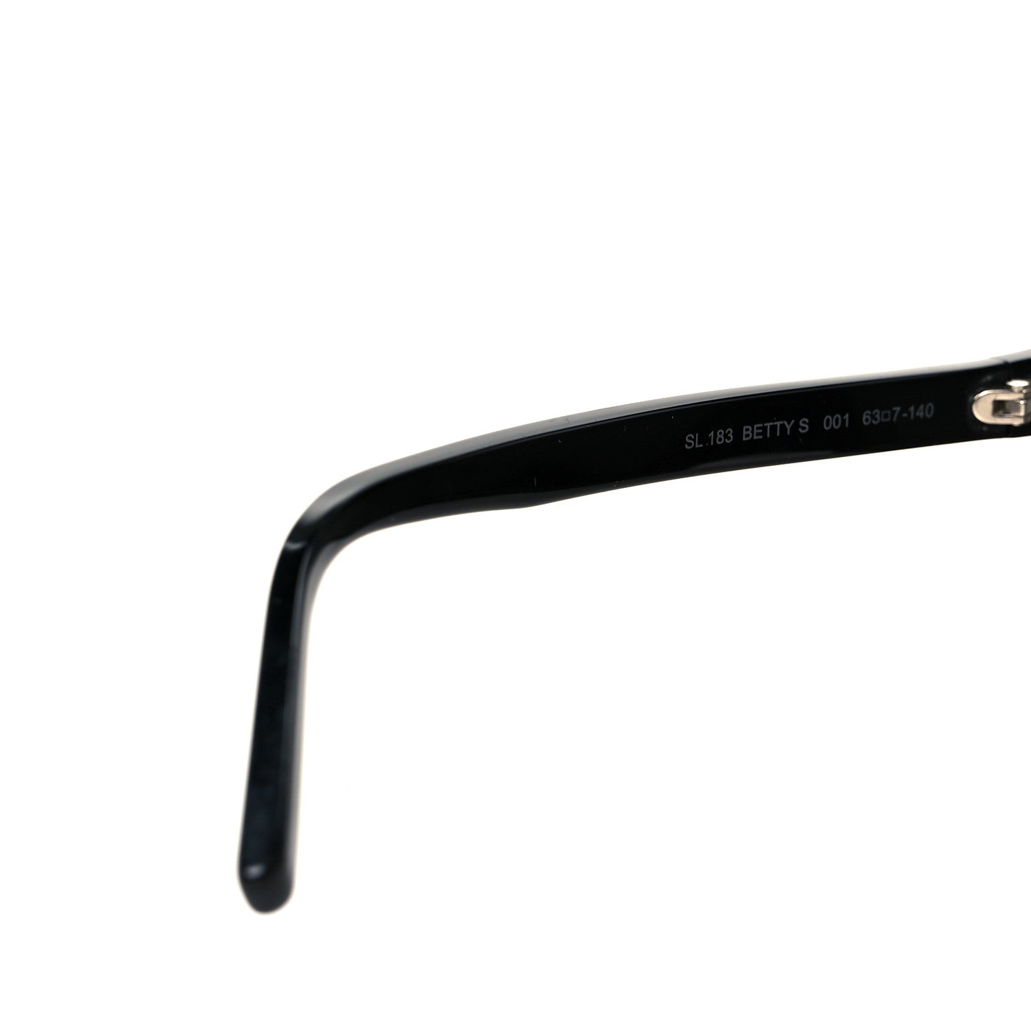 Saint Laurent Acetate Betty Sunglasses SL183 Black 5 of 8