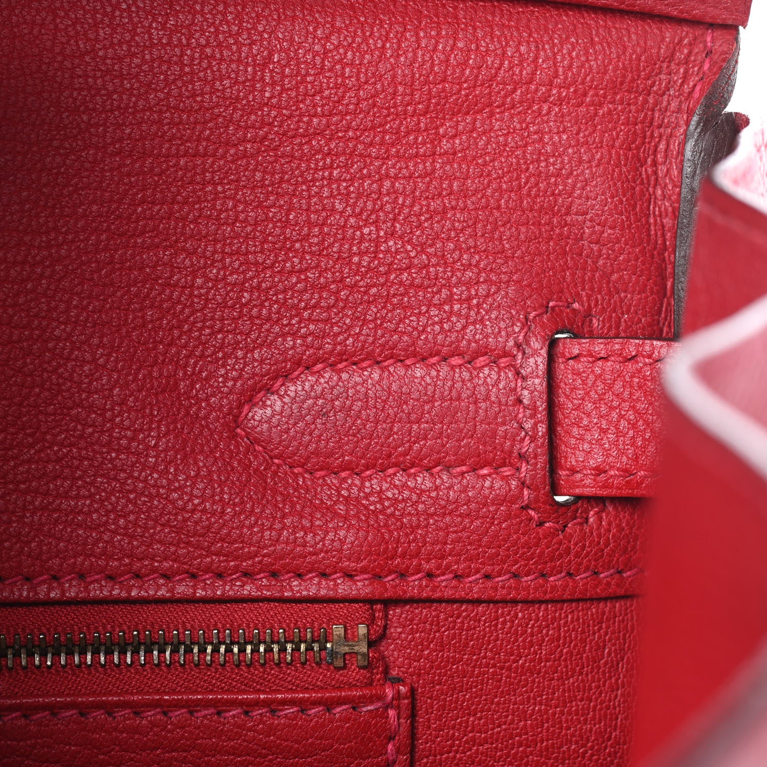 Hermes Epsom Birkin 30 Rouge Casaque 19 of 40