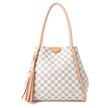Louis Vuitton Damier Azur Propriano Rose Ballerine 1 of 11