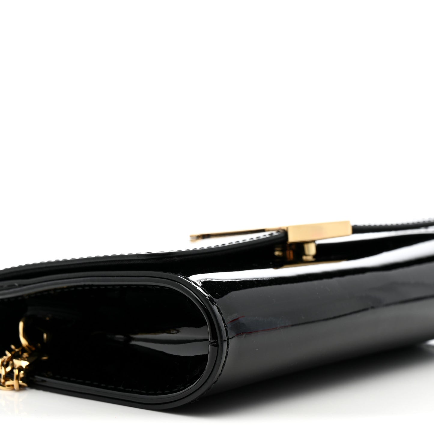 Patent Louise PM Chain Clutch Black