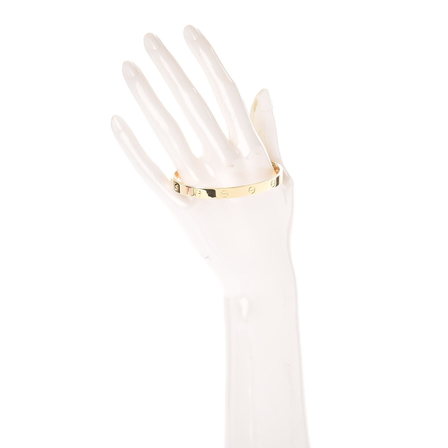 18K Yellow Gold LOVE Bracelet 19