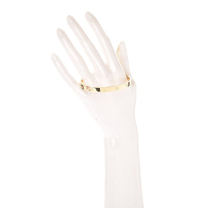 Cartier 18K Yellow Gold LOVE Bracelet 19 2 of 4