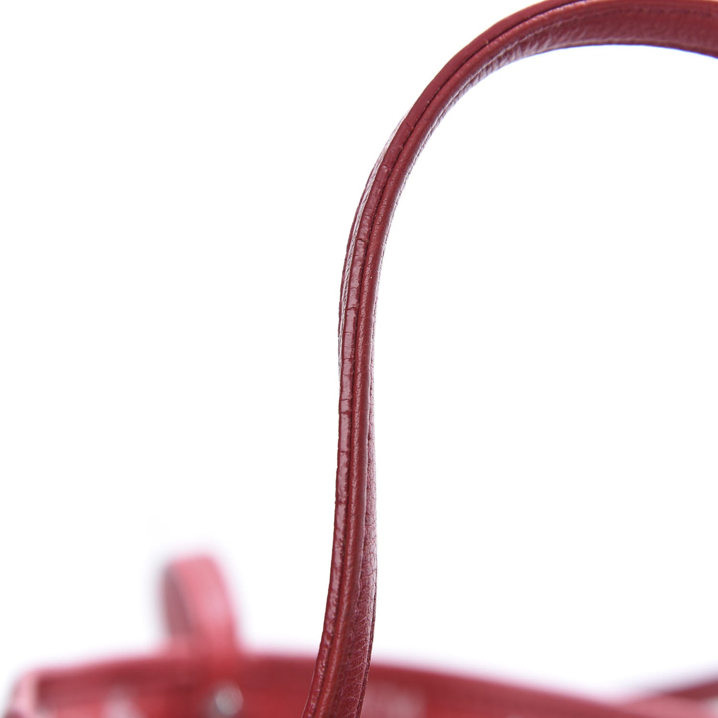 Visetos Medium Liz Reversible Shopper Tote Ruby Red