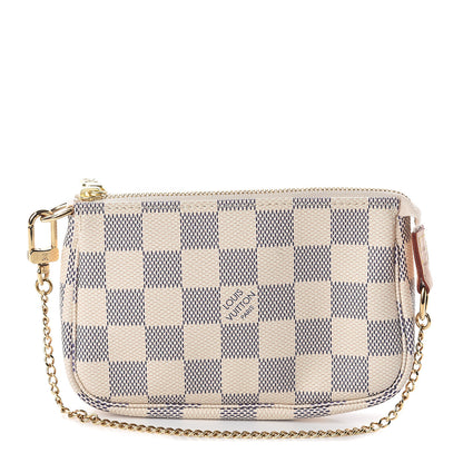 Louis Vuitton Damier Azur Mini Pochette Accessories 1 of 6