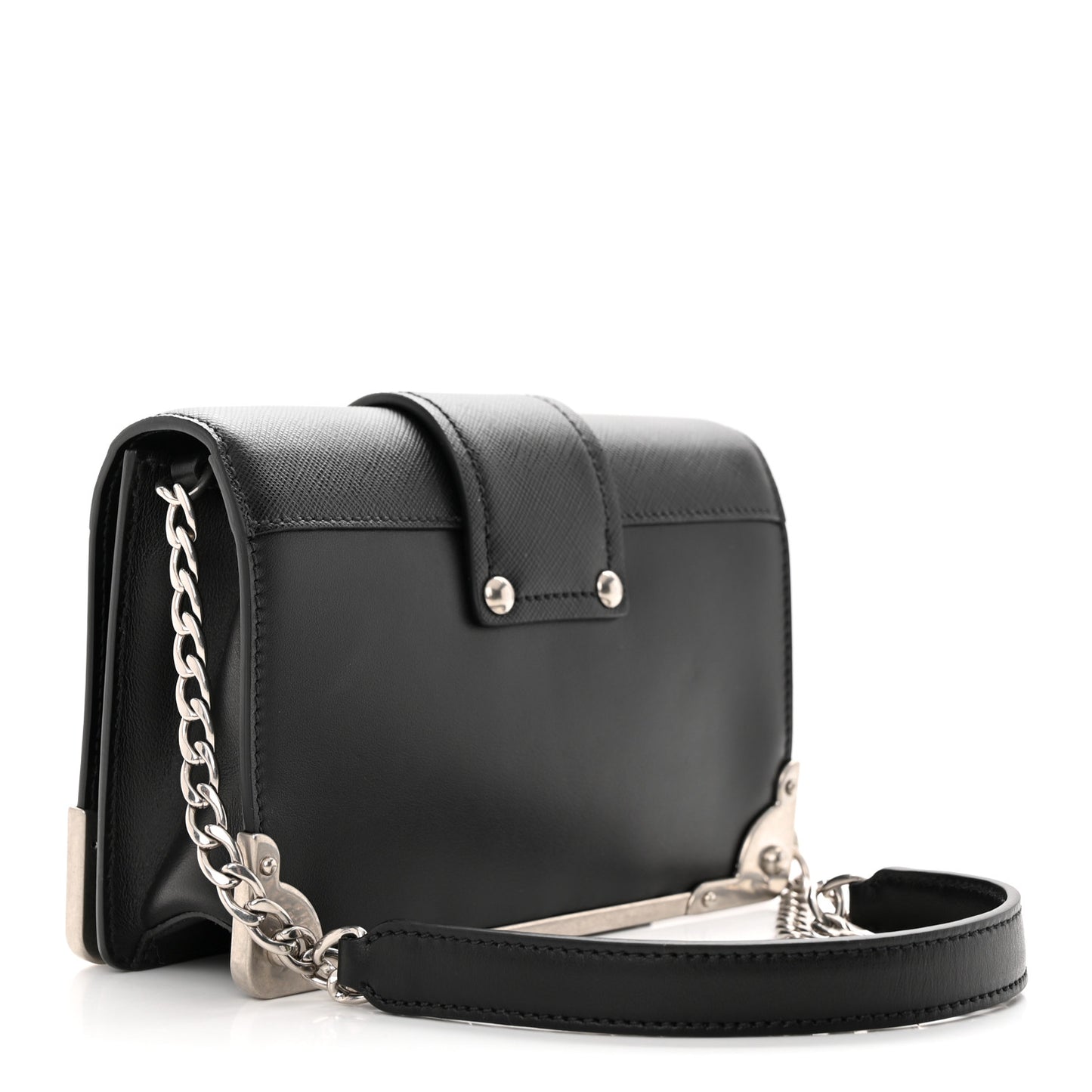 City Calf Saffiano Cahier Astrology Bag Black