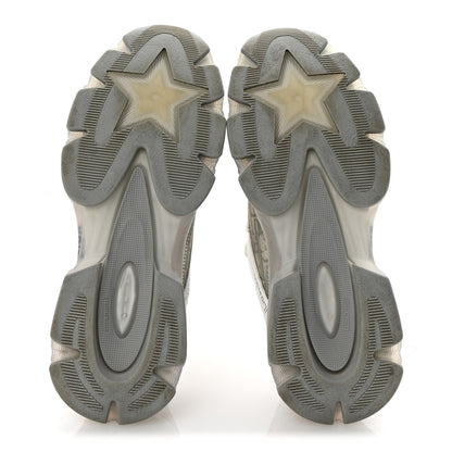 Christian Dior Technical Fabric Rubber Oblique Dior Vibe Sneakers 38 Gray 6 of 9
