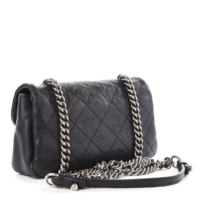 Chanel Caviar Quilted Mini Simply CC Flap Black 2 of 10