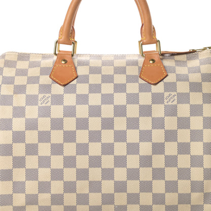 Louis Vuitton Damier Azur Speedy 30 8 of 16