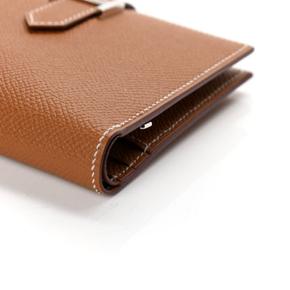 Hermes Epsom Bearn Compact Wallet Gold 9 of 12
