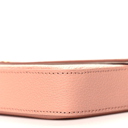 Louis Vuitton Empreinte Monogram Giant Felicie Pochette Chain Wallet Rose Trianon Creme 12 of 12