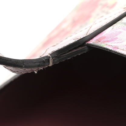 Gucci GG Supreme Monogram Blooms Medium Reversible Tote Beige Multicolor Dry Rose 16 of 17