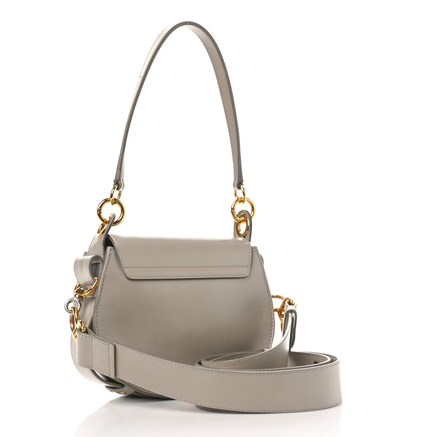 Calfskin Small Tess Bag Motty Grey
