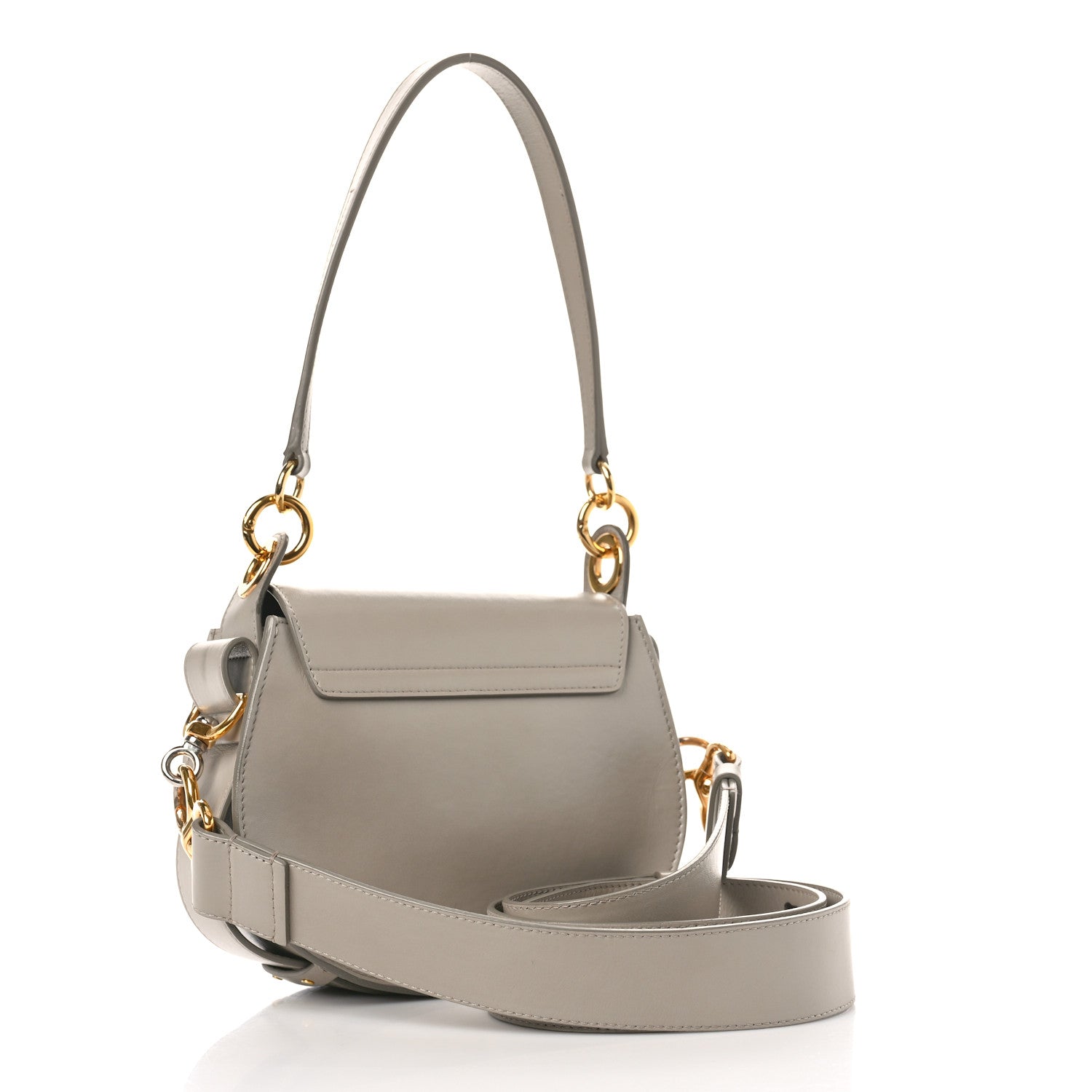Chloe Calfskin Small Tess Bag Motty Grey 3 of 9