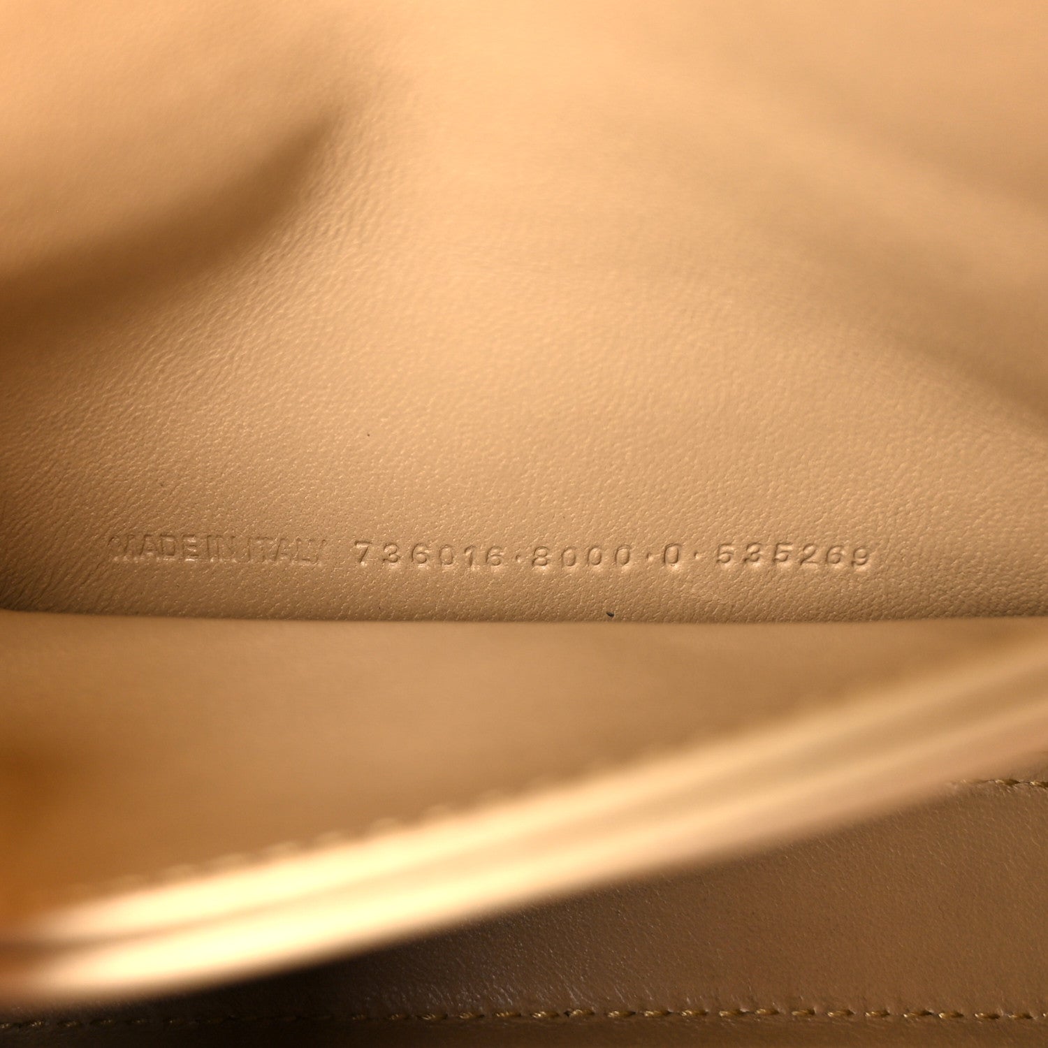 Balenciaga Metallic Supple Calfskin Crocodile XS Crush Chain Bag Gold 7 of 11