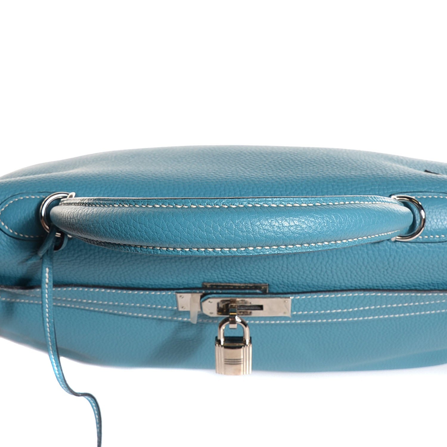 Hermes Togo Kelly Retourne 35 Blue Jean 11 of 25