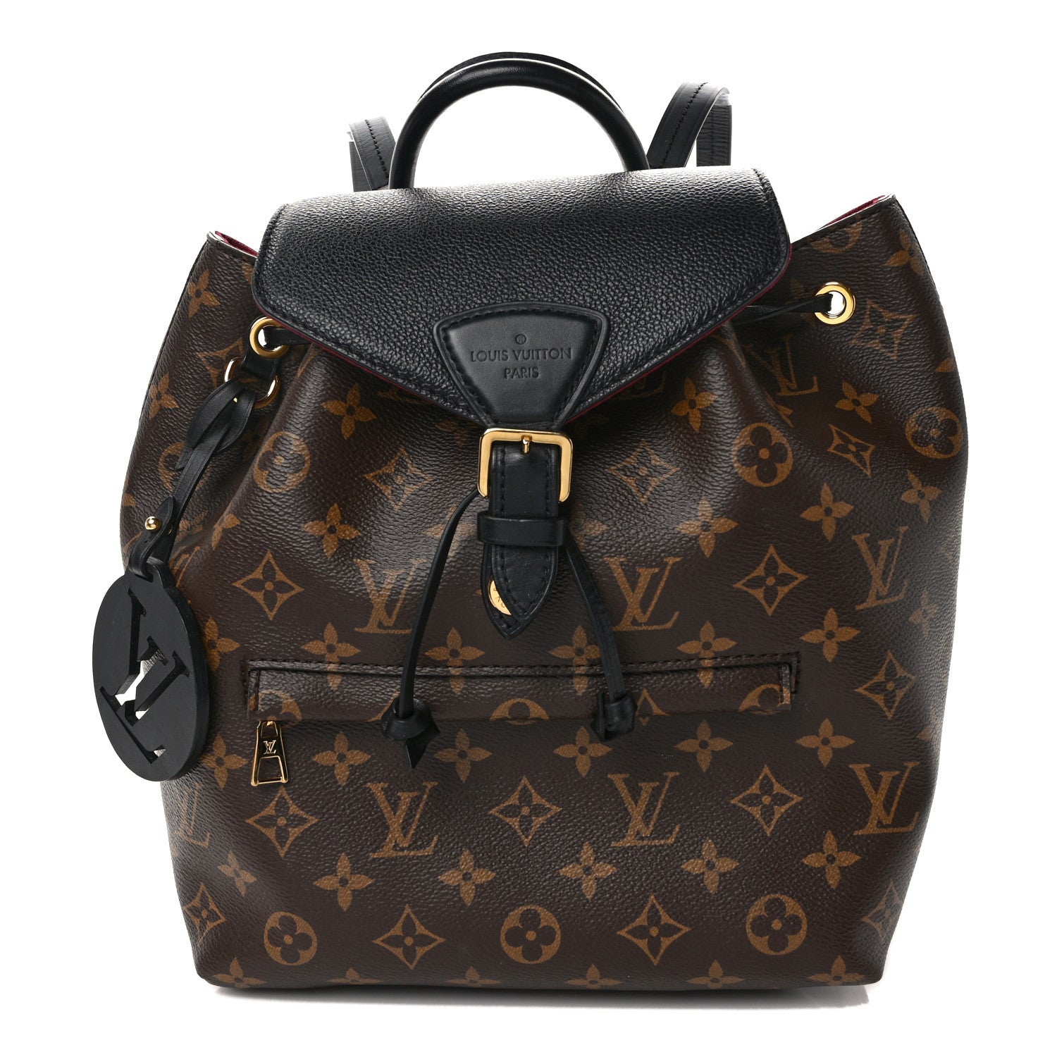 Louis Vuitton Monogram Montsouris PM Black 1 of 15