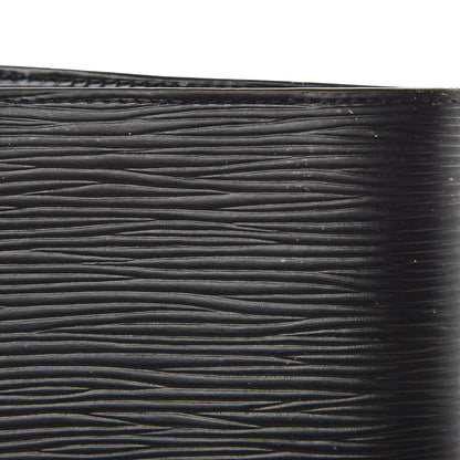 Louis Vuitton Epi Porte-Billets Compact Wallet Black 8 of 11