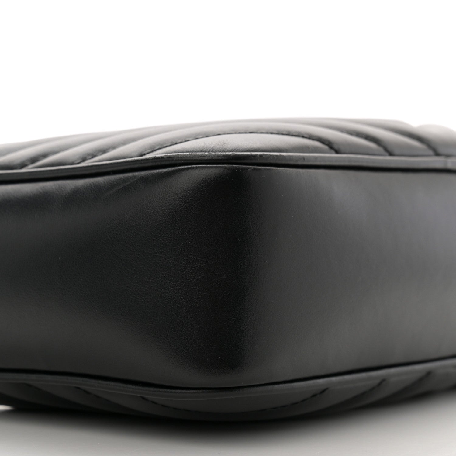 Saint Laurent Calfskin Matelasse Monogram Lou Camera Bag Black 9 of 17
