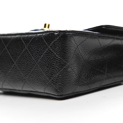 Chanel Caviar Quilted Mini Square Flap Black 10 of 13