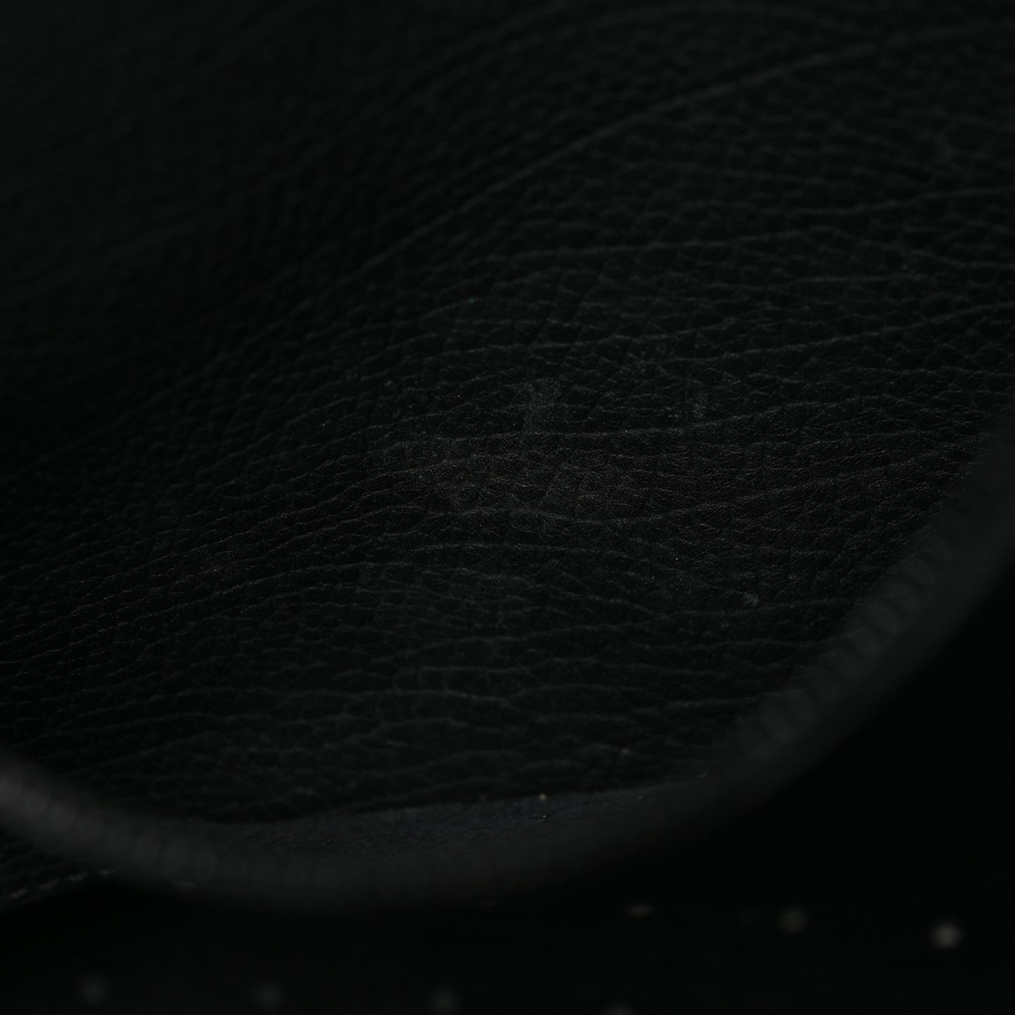 Grained Calfskin Le Pin Tote Black