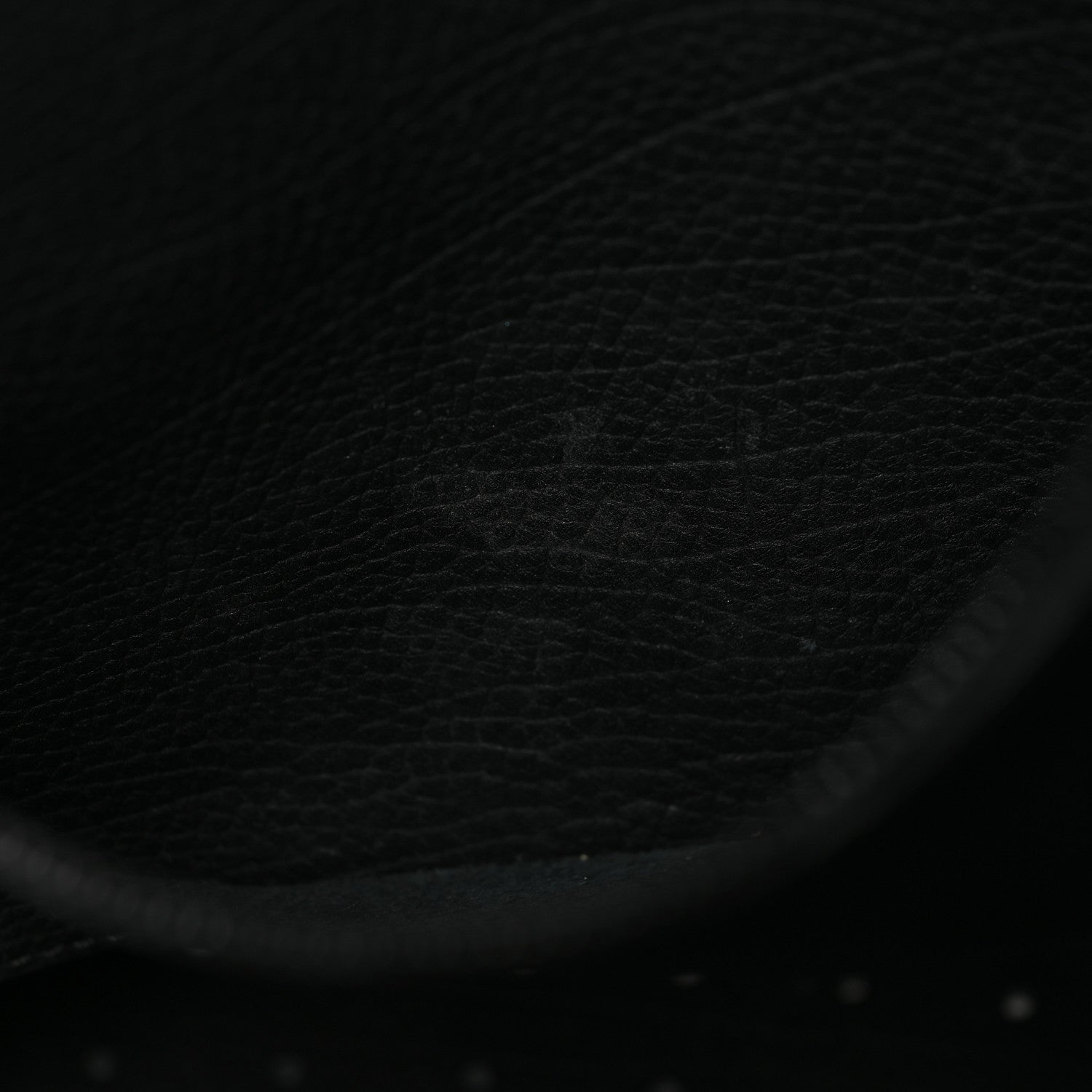 Delvaux Grained Calfskin Le Pin Tote Black 12 of 14