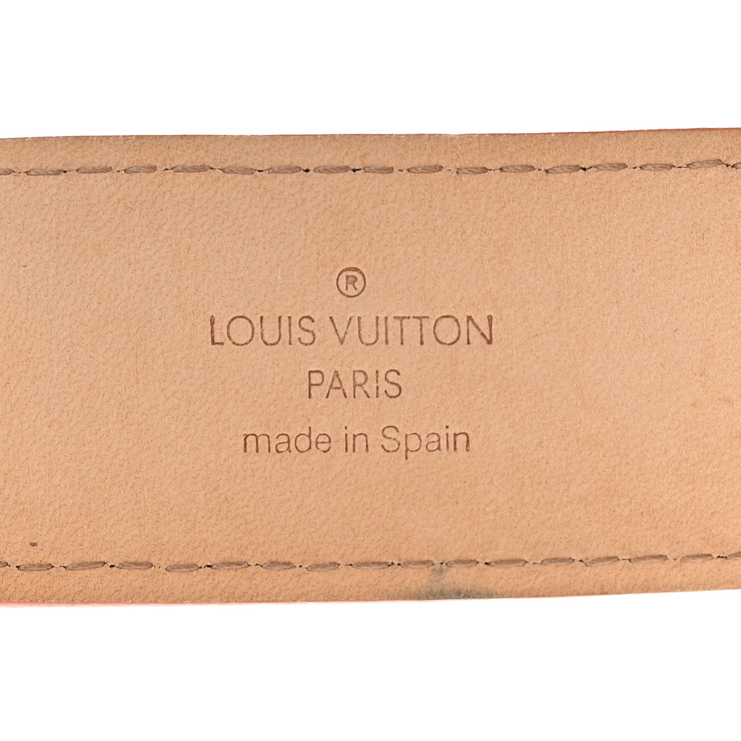 Monogram Watercolor Aquarelle Belt 90 36 Brown
