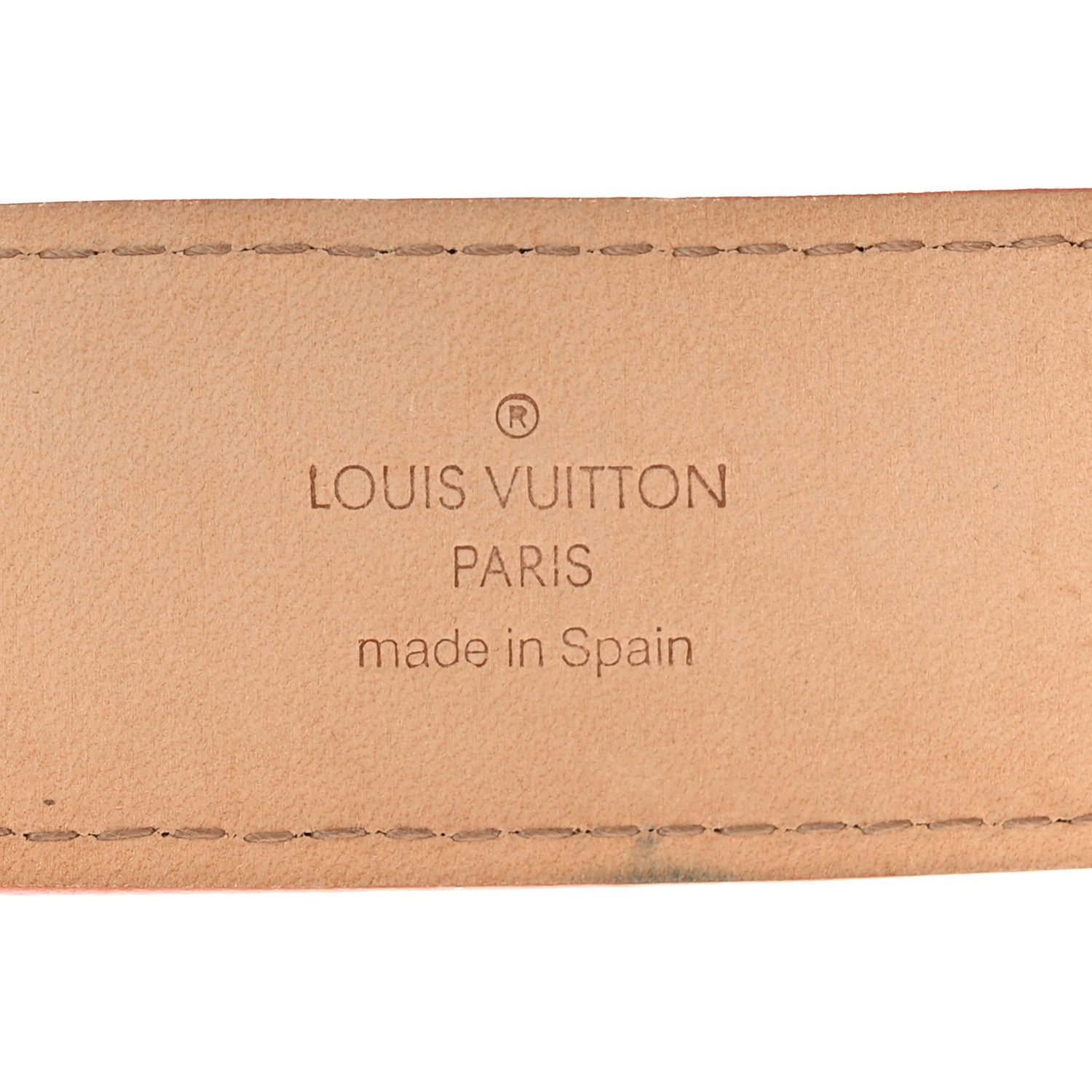 Louis Vuitton Monogram Watercolor Aquarelle Belt 90 36 Brown 3 of 8