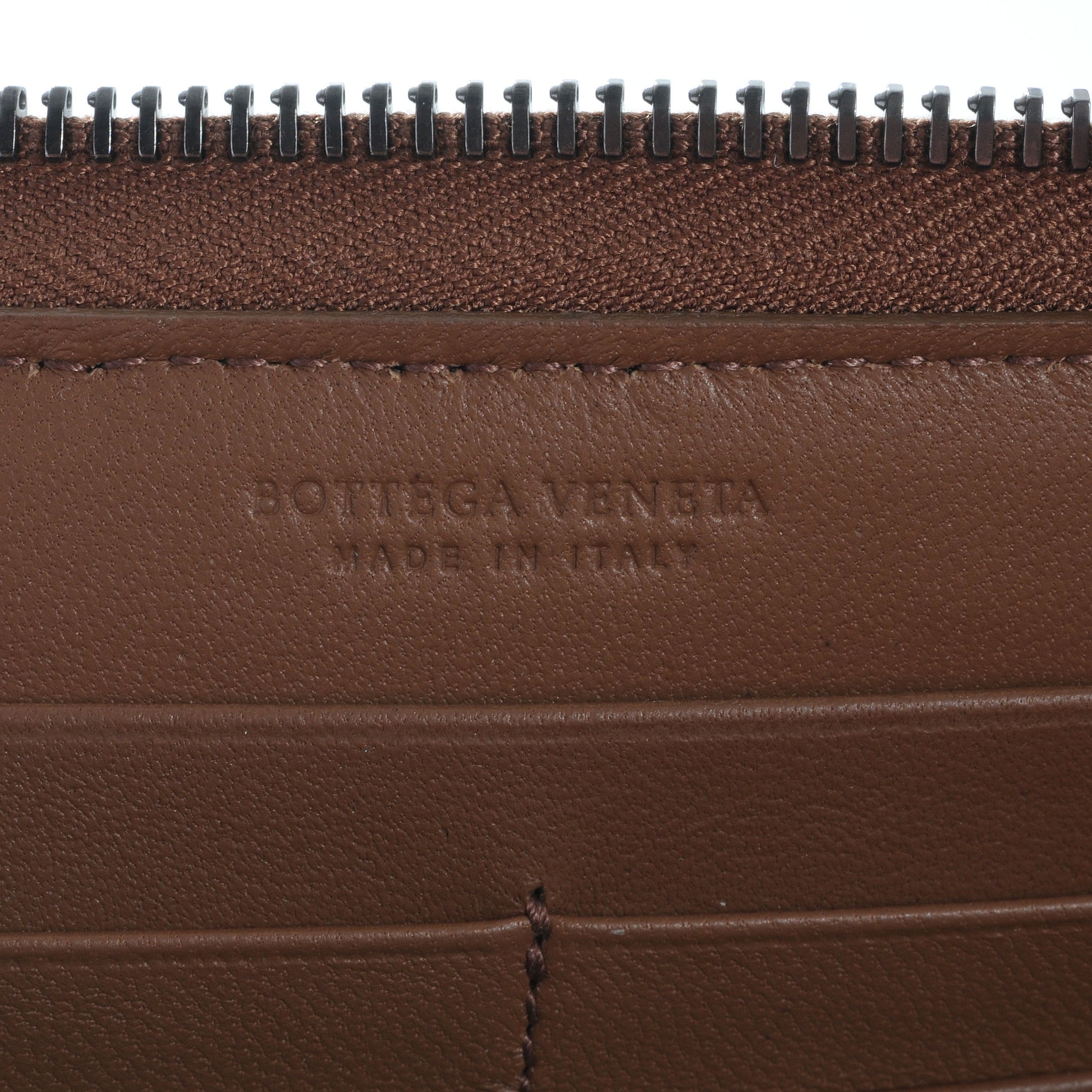 Bottega Veneta Nappa Intrecciato Zip Around Wallet Edoardo 5 of 7