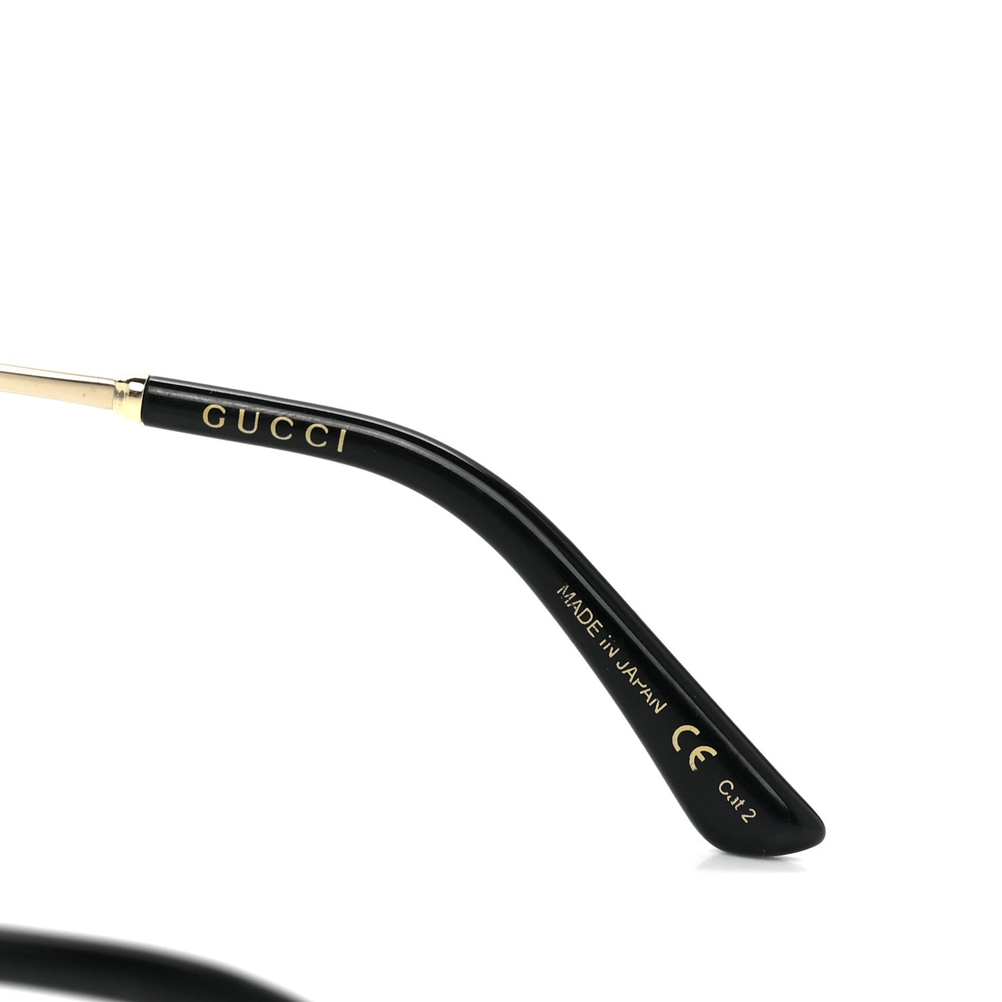 Glitter Cat Eye Sunglasses GG0283S Beige