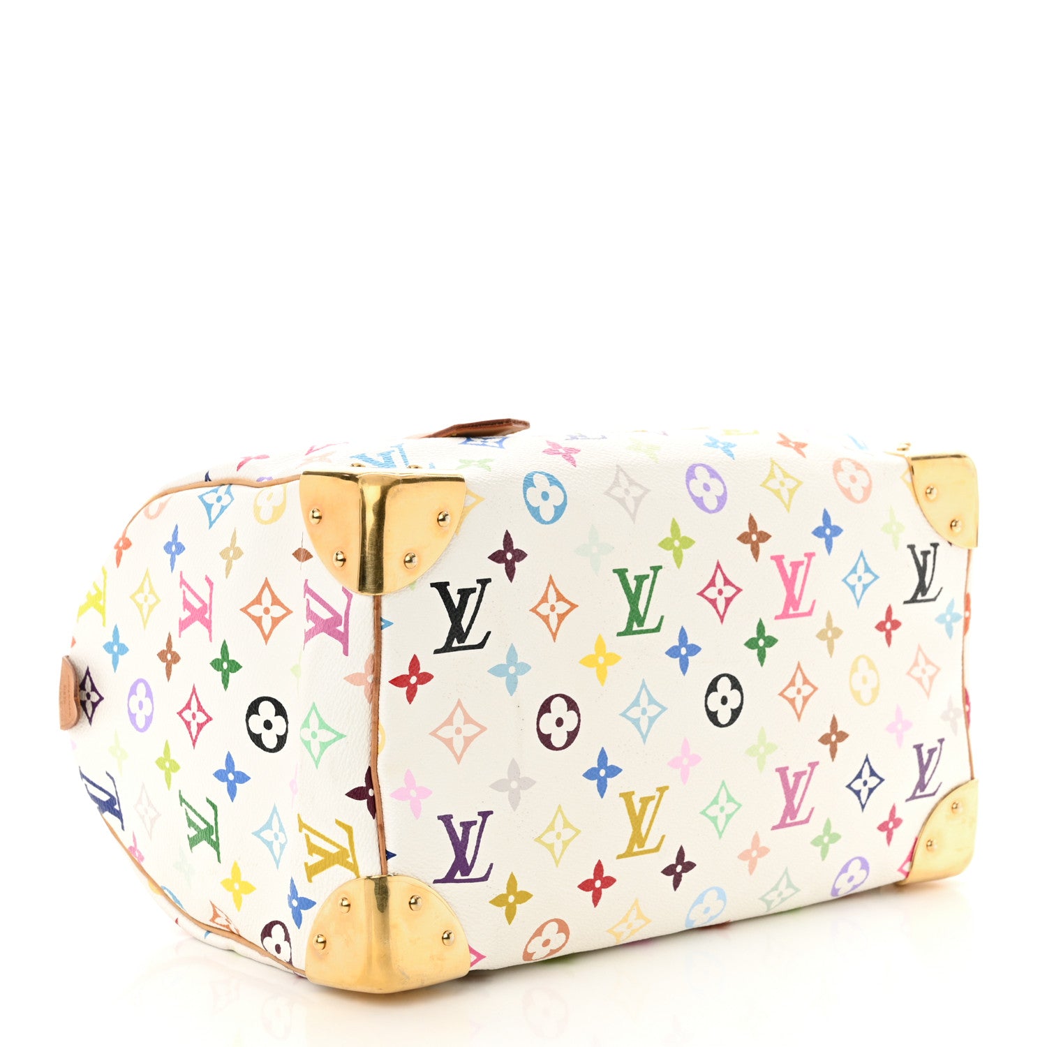 Louis Vuitton Monogram Multicolor Speedy 30 White 4 of 14