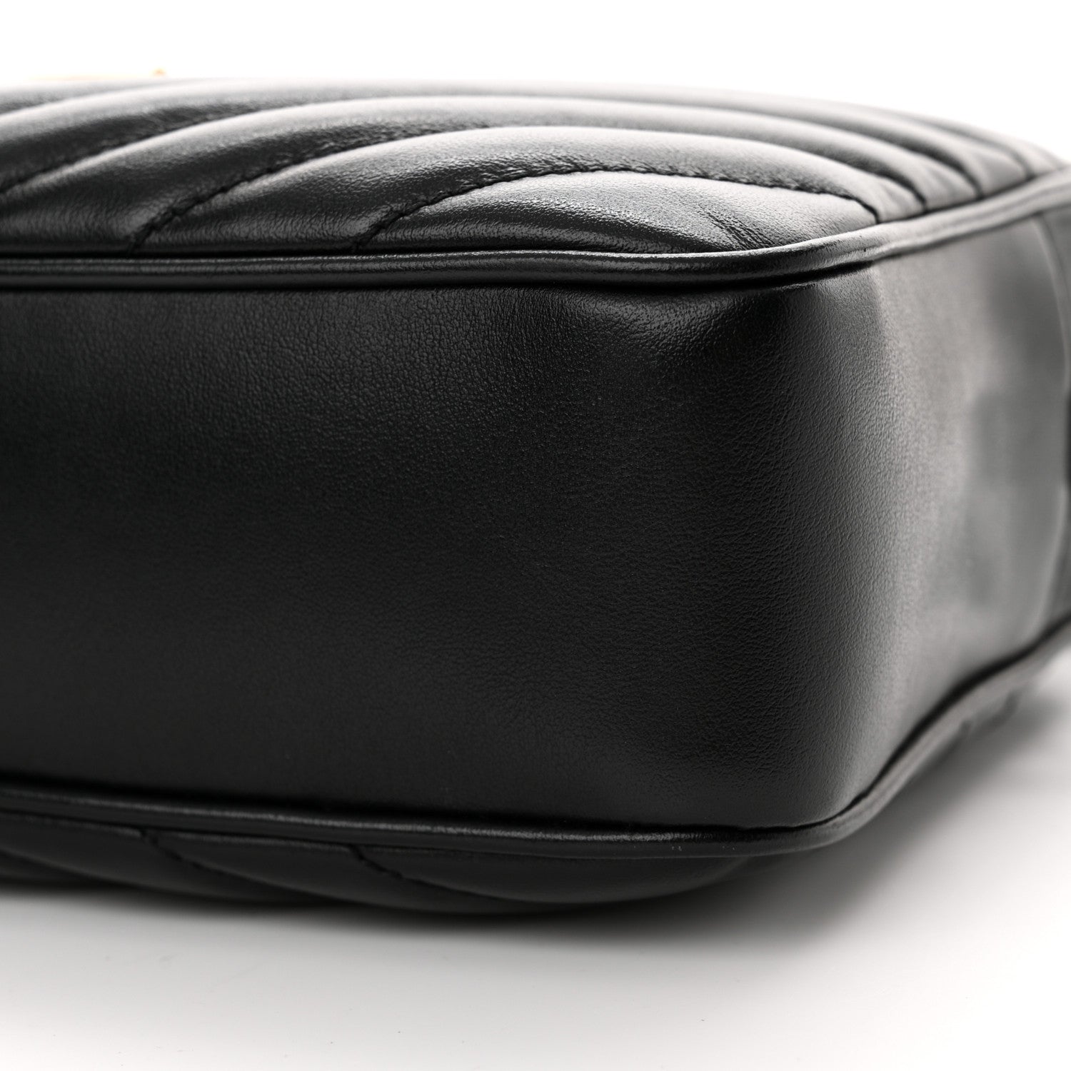 Saint Laurent Calfskin Matelasse Monogram Lou Camera Bag Black 10 of 13