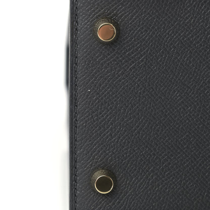 Hermes Epsom Kelly Sellier 28 Black 10 of 15