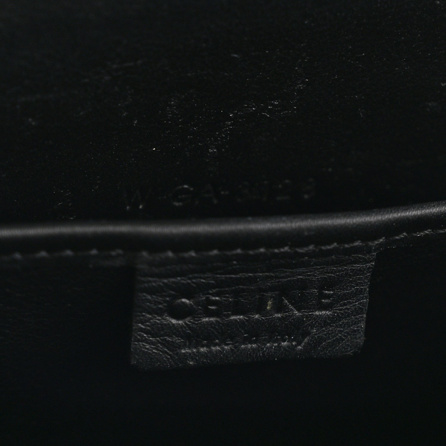 Celine Baby Grained Calfskin Nano Tri-Color Luggage Zinc Almond 6 of 12