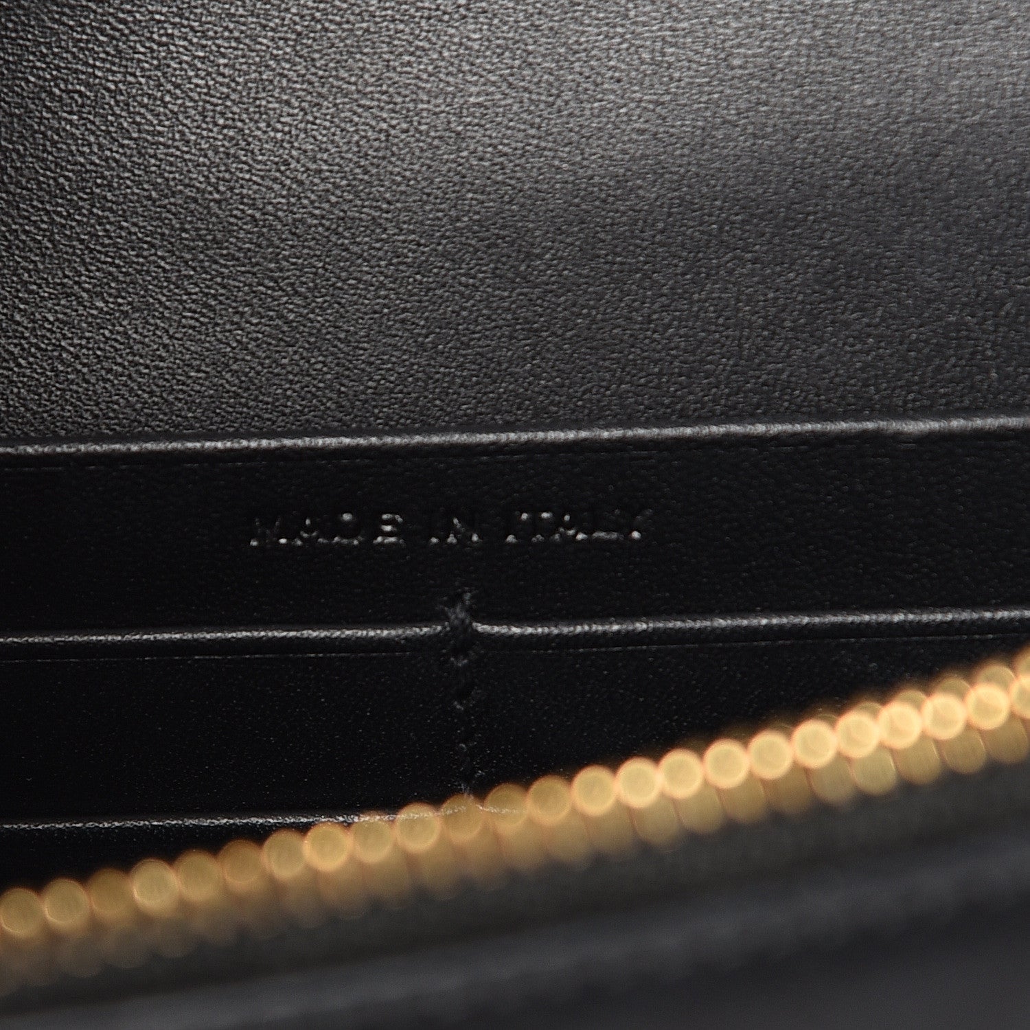 Saint Laurent Smooth Calfskin Classic Monogram Kate Tassel Chain Wallet Black 13 of 16