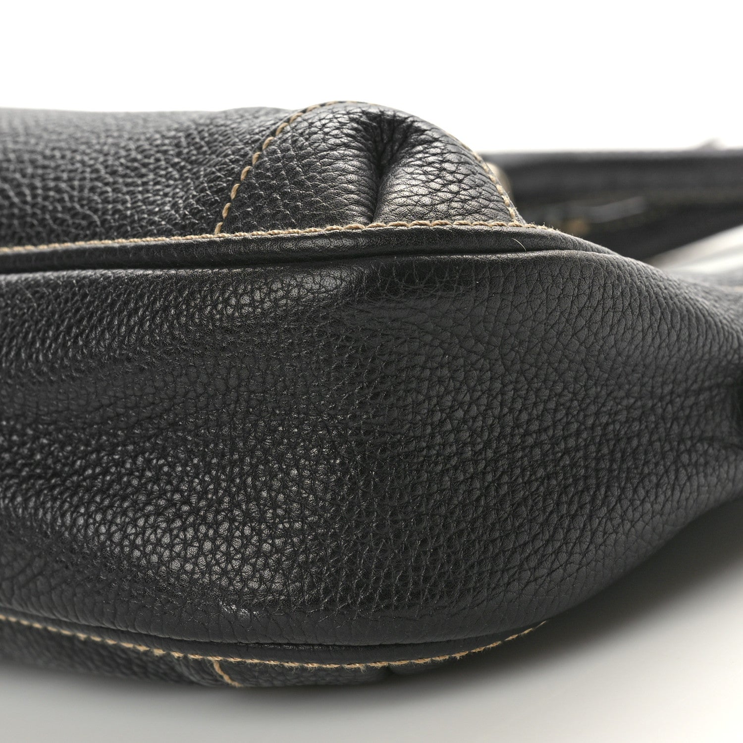 Chanel Grained Calfskin Tassel Hobo Black 10 of 10